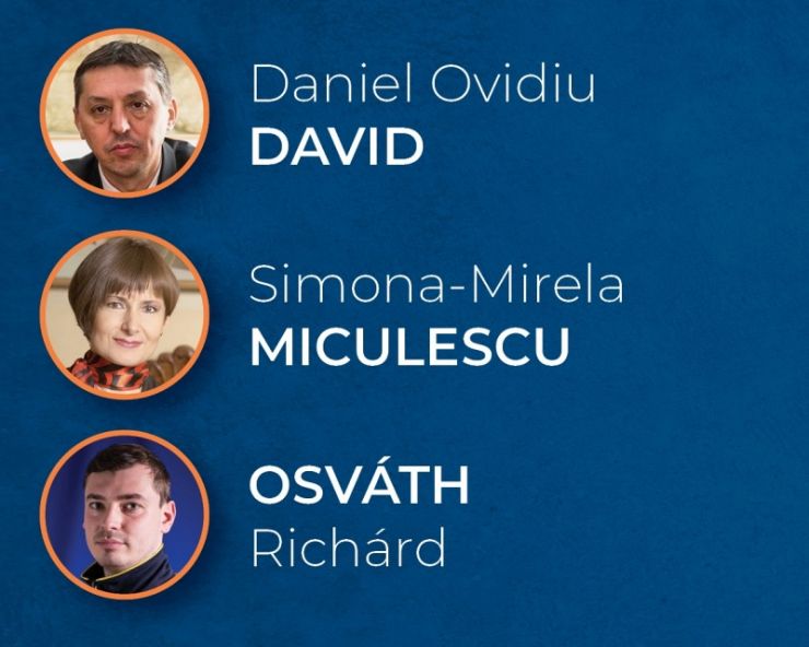 Simona-Mirela Miculescu, Daniel-Ovidiu David și Osváth Richárd au primit titlul de ”Cetățean de onoare al municipiului Satu Mare”