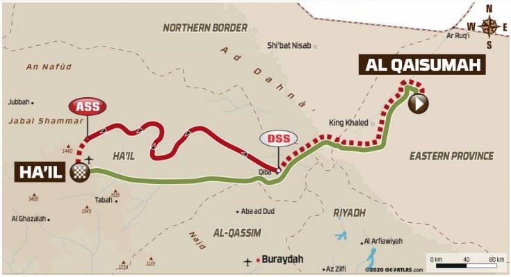 dakar 2021 traseu ziua6