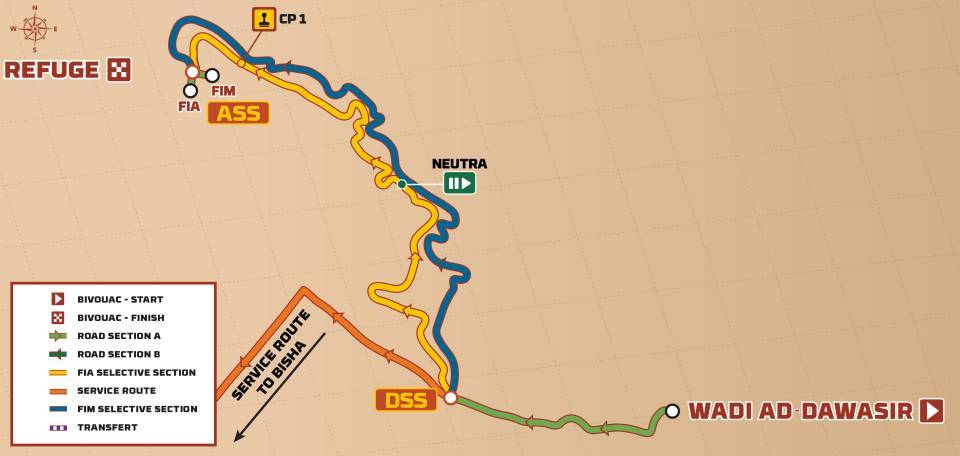 dakar 2026 traseu ziua 9
