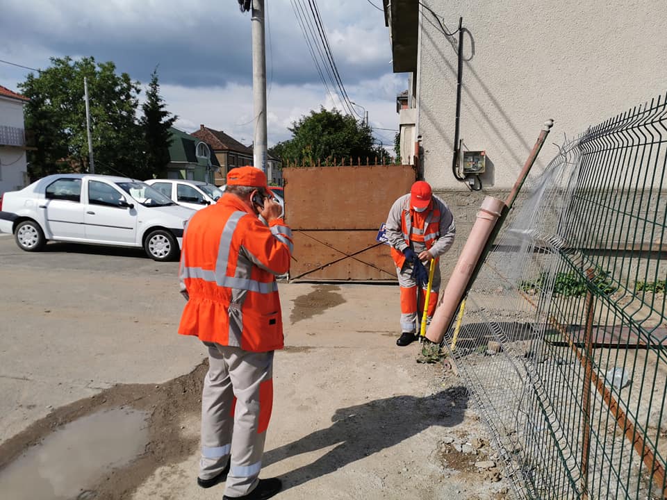 conducta gaz avariata1