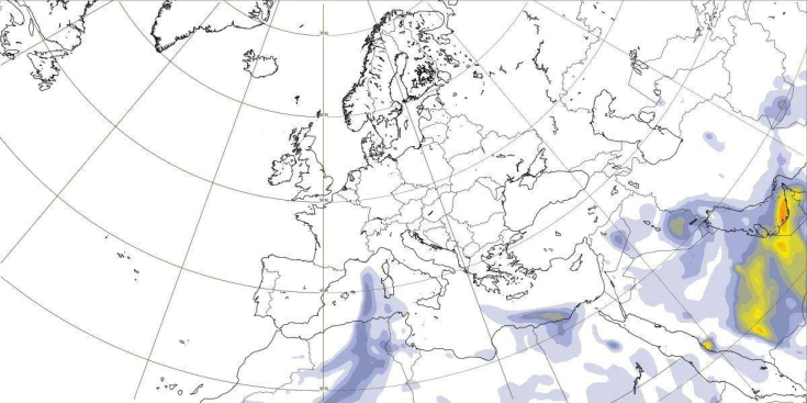 praf saharian peste romania 1