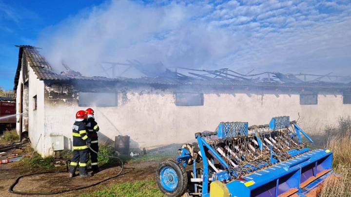 incendiu hala cereale ghirisa 1