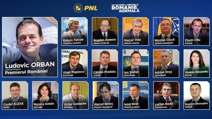 Guvernul PNL: Cine sunt miniștrii propuși de premierul desemnat Ludovic Orban