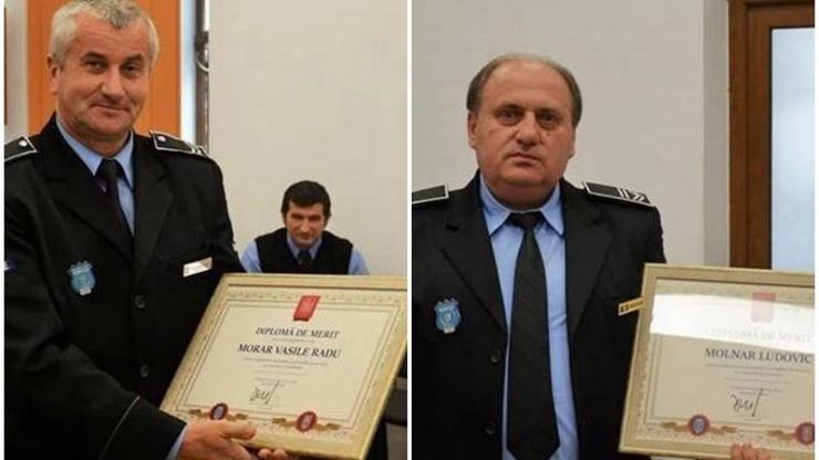 Felicitați | Molnar Ludovic și Morar Vasile sunt polițiștii care l-au prins pe criminalul din Micro 15