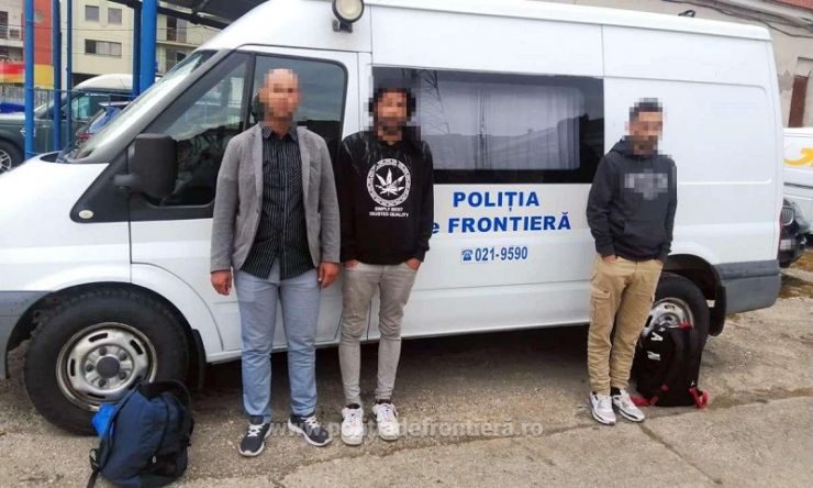Un tunisian, un libian și un algerian plănuiau să treacă ilegal frontiera din România în Ungaria