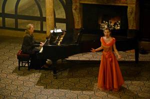 Concert de arii din opere și cântece de Crăciun de neuitat la Castelul din Carei (foto)